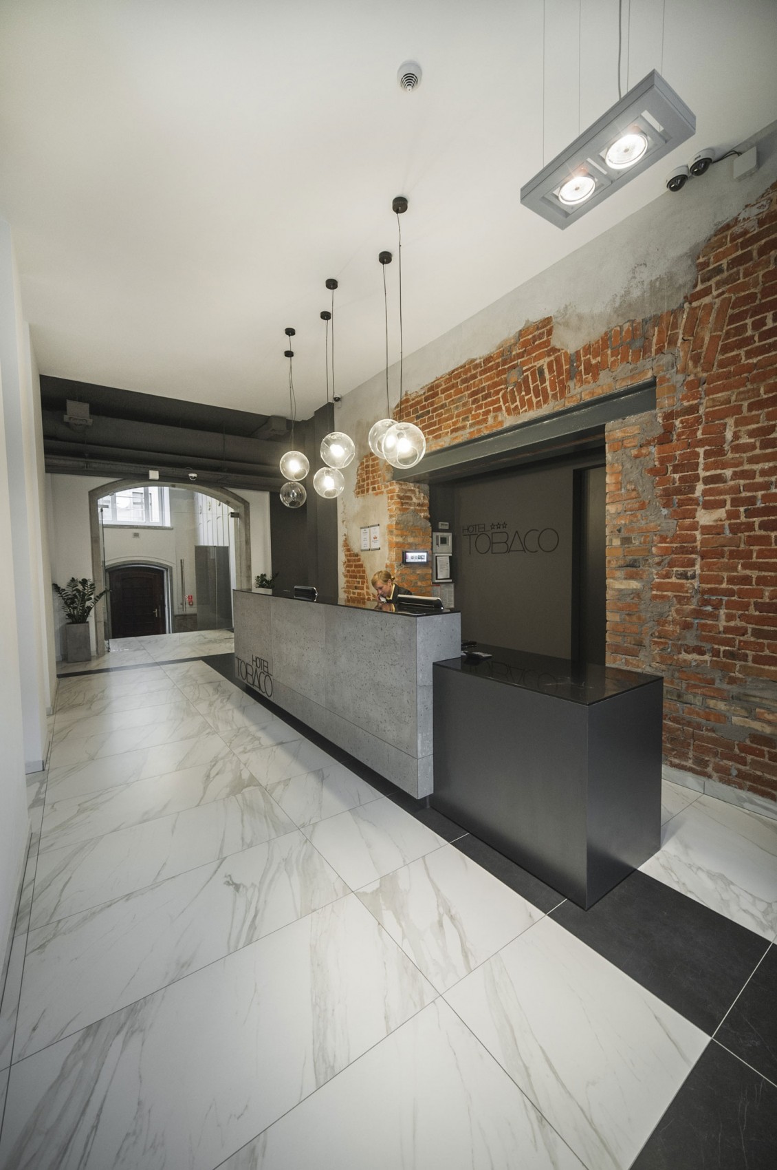 Интереьр отеля Tobaco Hotel в Польше