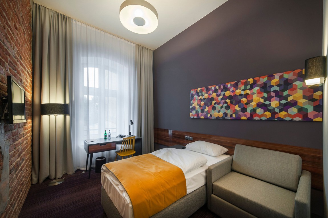 Интереьр отеля Tobaco Hotel в Польше