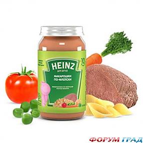 Макарошки по-флотски Heinz с 10 месяцев