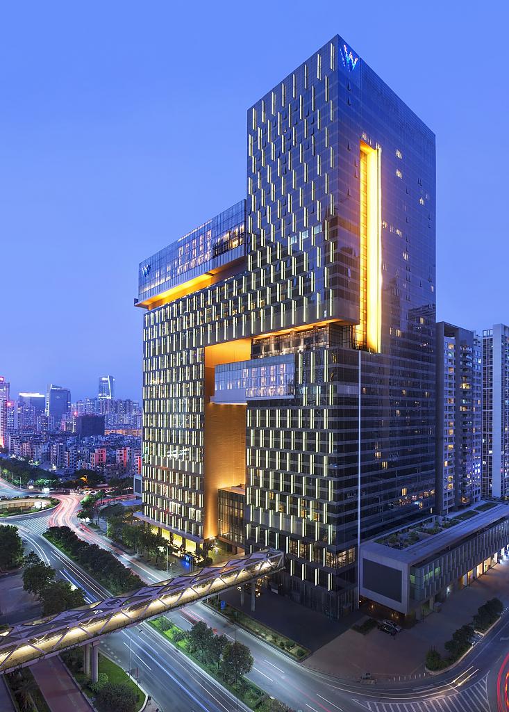 Современный отель W Guangzhou в Гуанчжоу, Китай