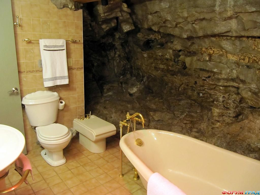 Ванная комната в отеле Дэвида Бэкхэма