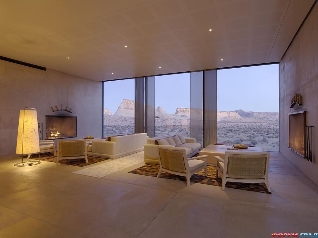 В отеле Amangiri Villas