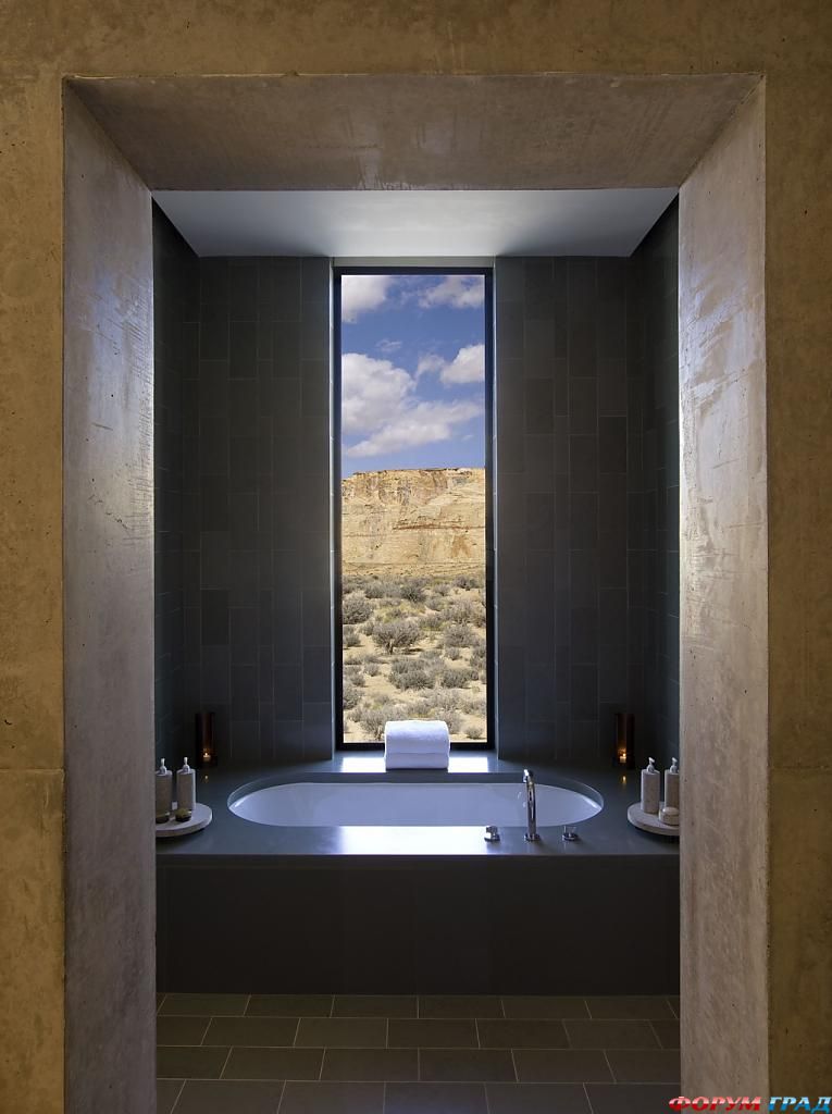 Ванная в номере отеля Amangiri Villas