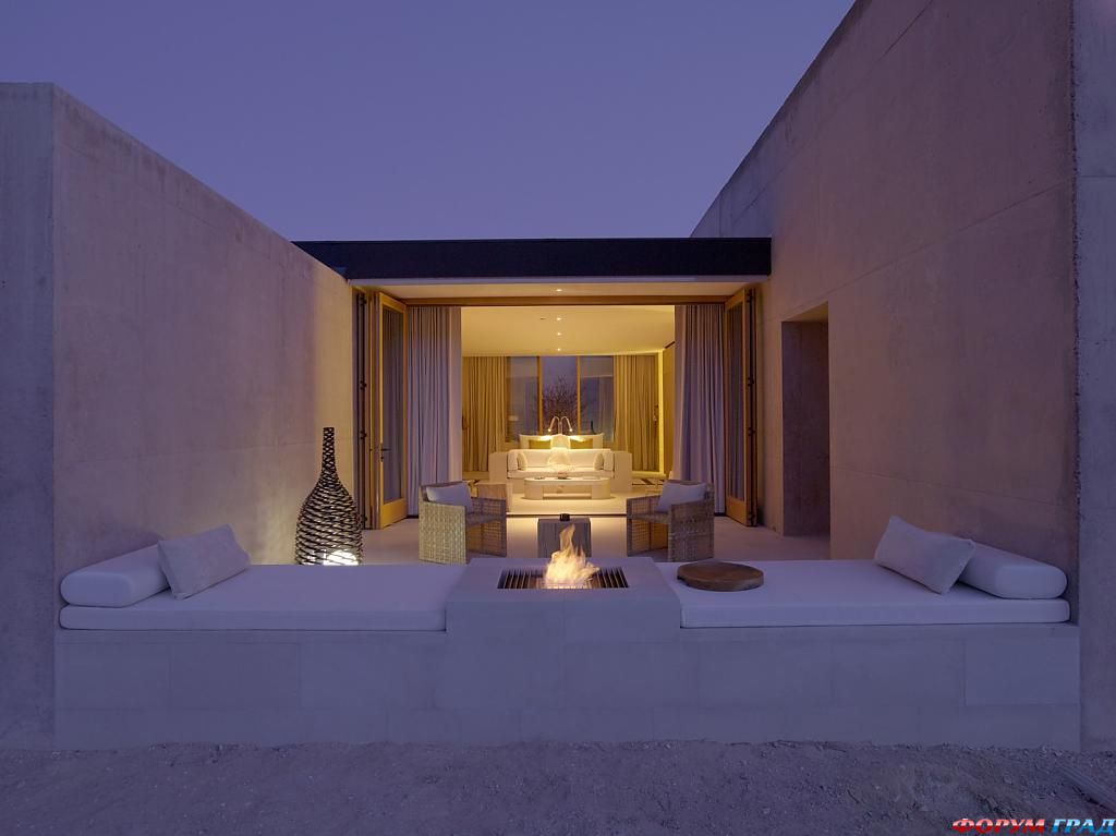 Романтическое место в отеле Amangiri Villas