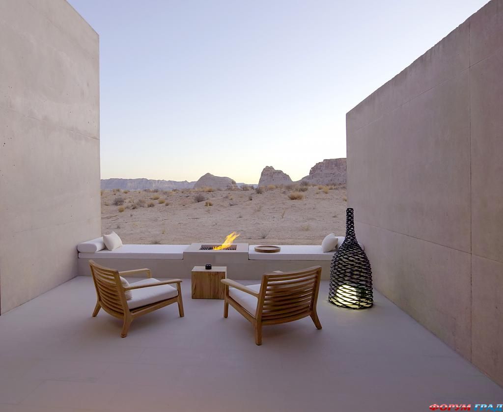 В отеле Amangiri Villas