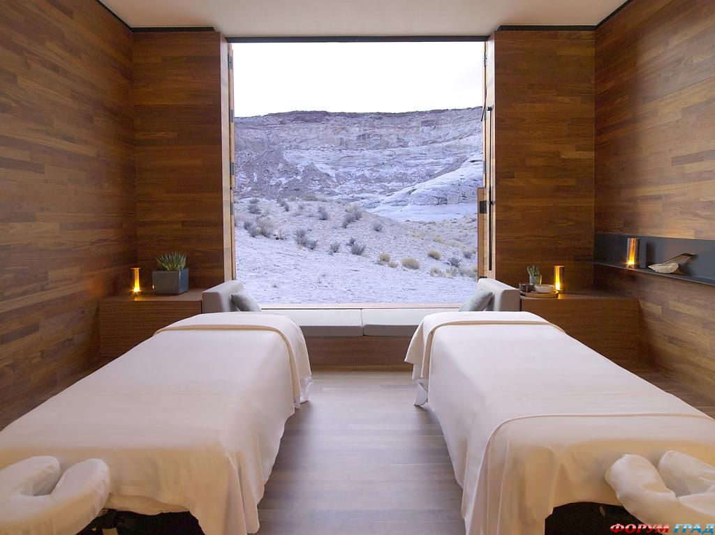 В отеле Amangiri Villas