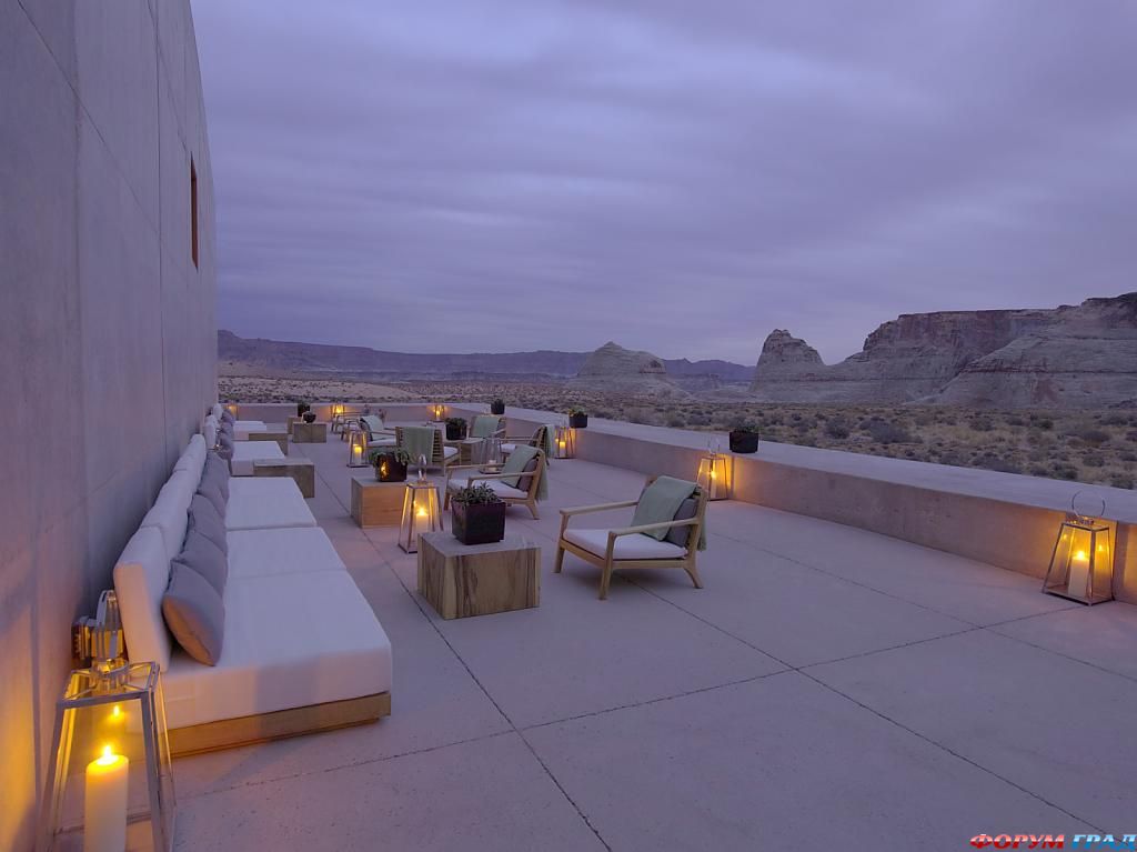 В отеле Amangiri Villas