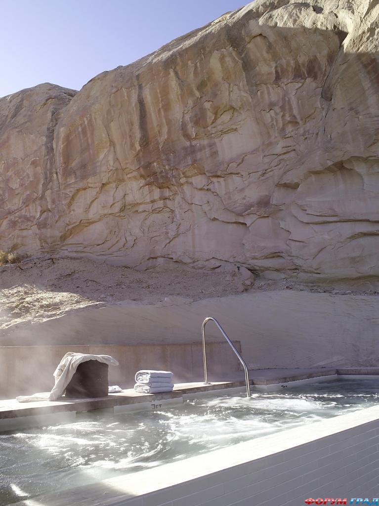 Джакузи в отеле Amangiri Villas