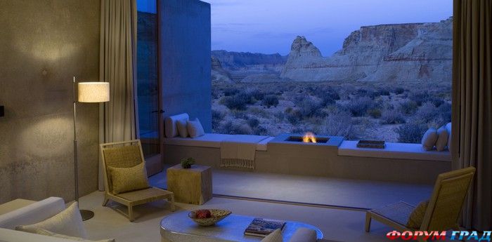 В отеле Amangiri Villas