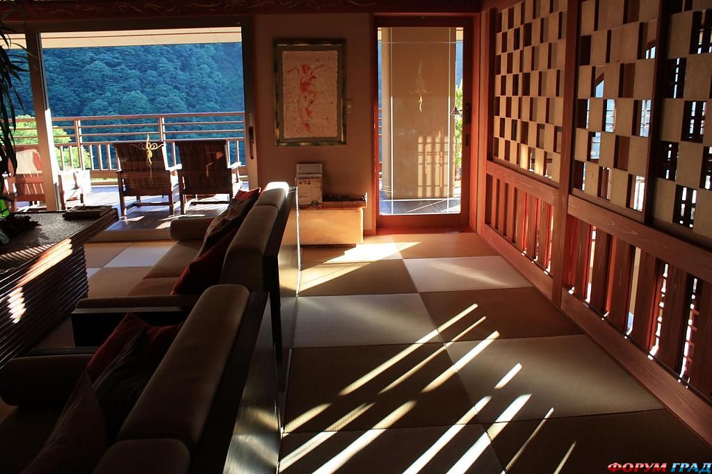 В отеле Hakone Ginyu