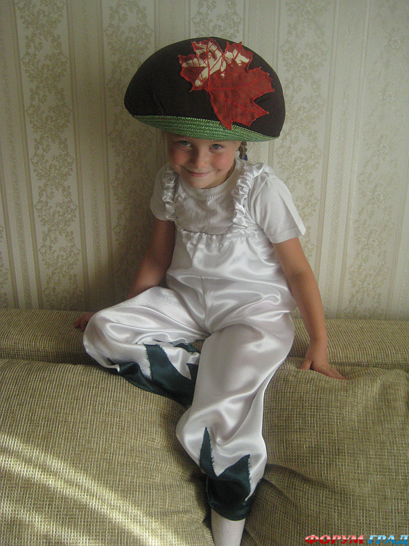 детский костюм гриба