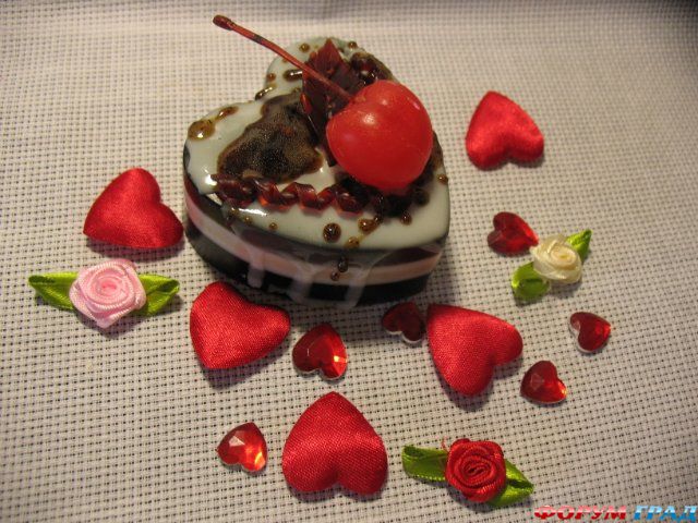 мыло пирожное