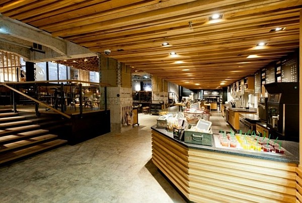 Кофейня Starbucks Coffee Lab в Амстердаме