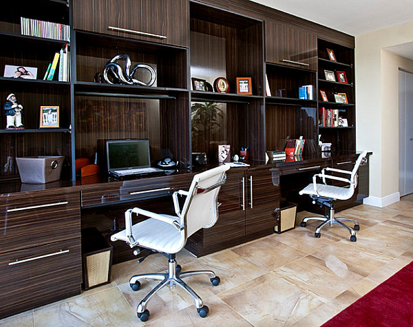 Дизайн интерьера домашнего офиса