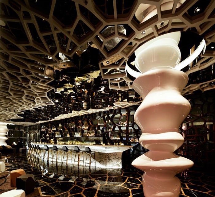 Дизайн интерьера бара Ozone Bar