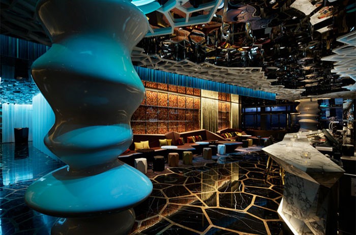 Дизайн интерьера бара Ozone Bar