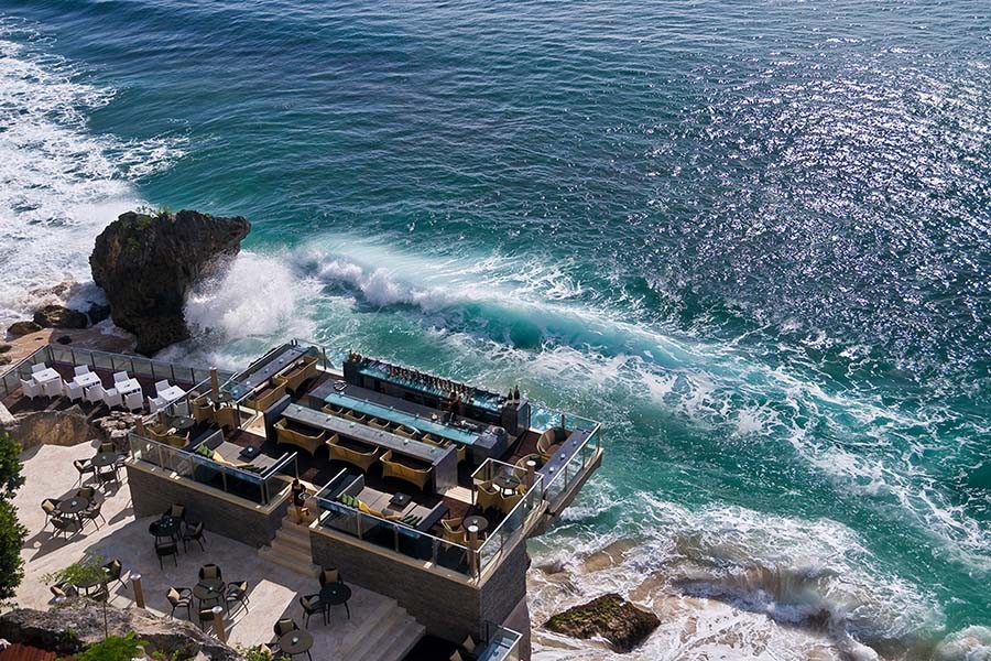 Дизайн интерьера бара The Bali Rock Bar
