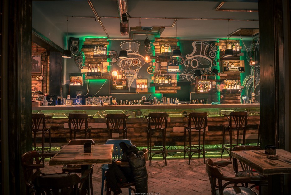 Дизайн интерьера бара Joben Bistro