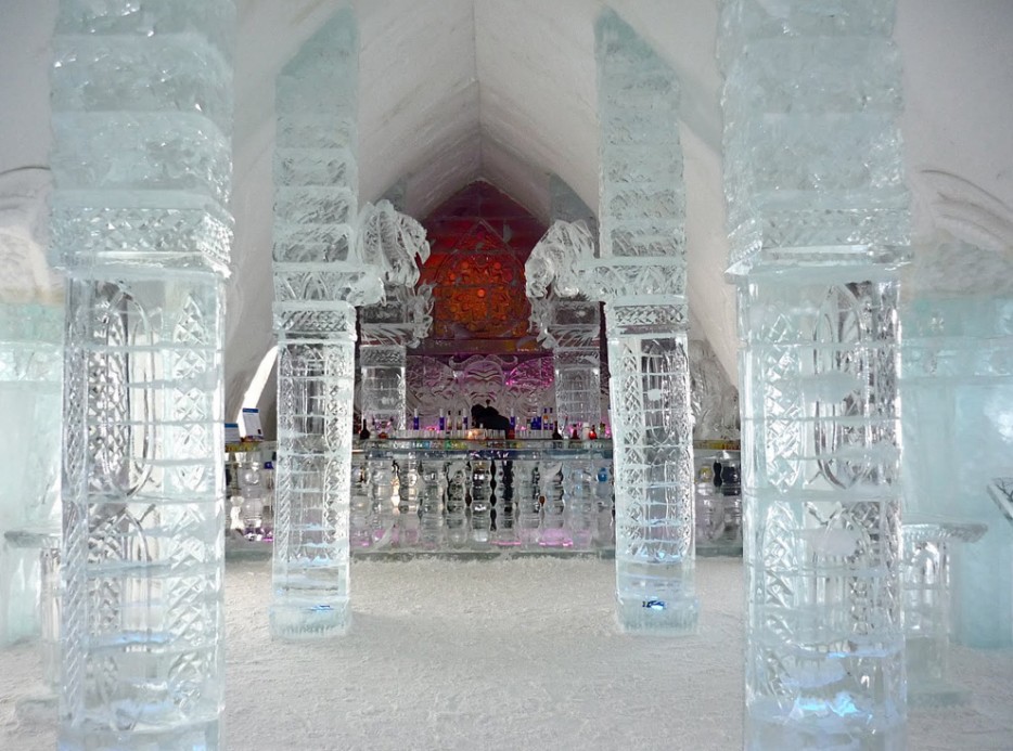 Дизайн интерьера бара The Ice Bar