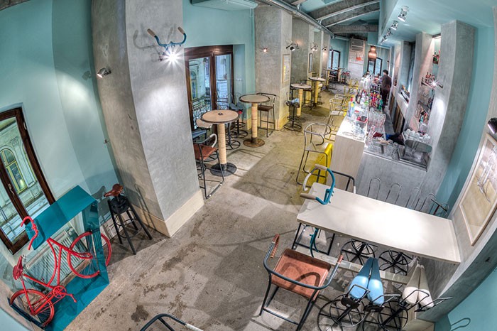 Дизайн интерьера бара Bicycle Bar