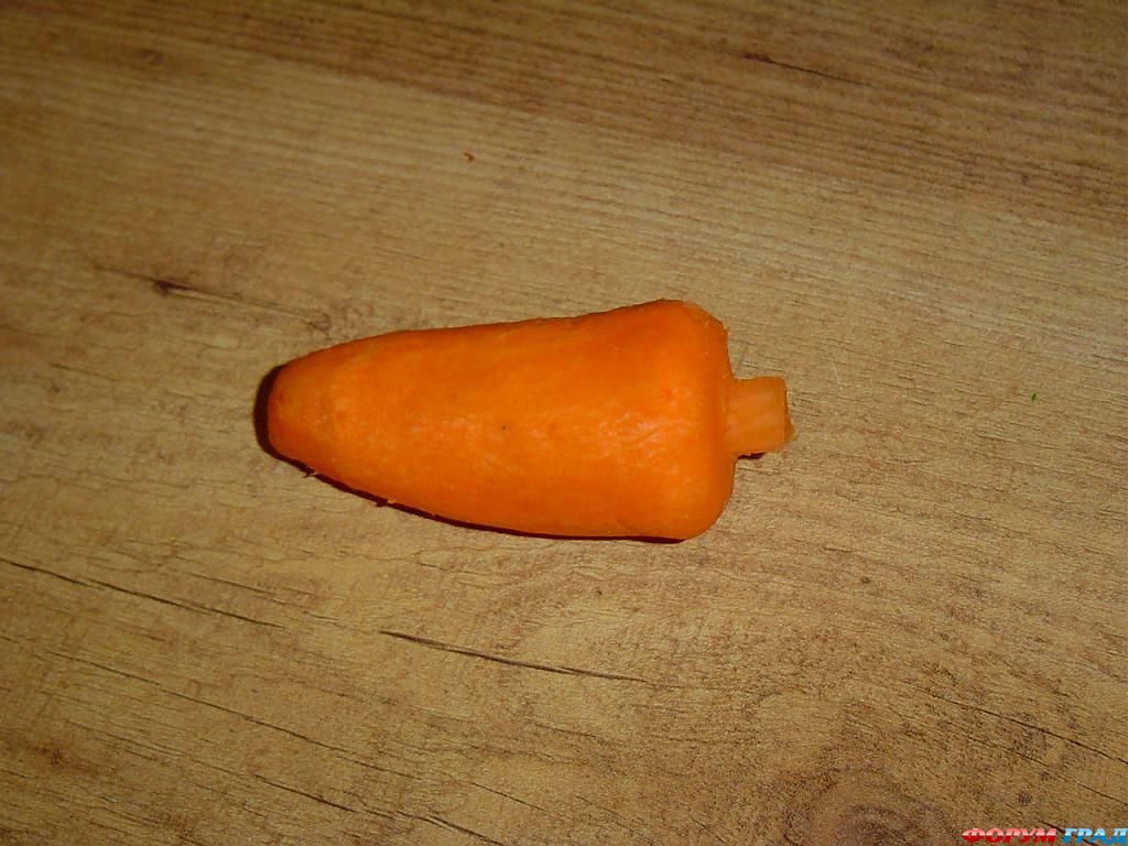 шишка из моркови