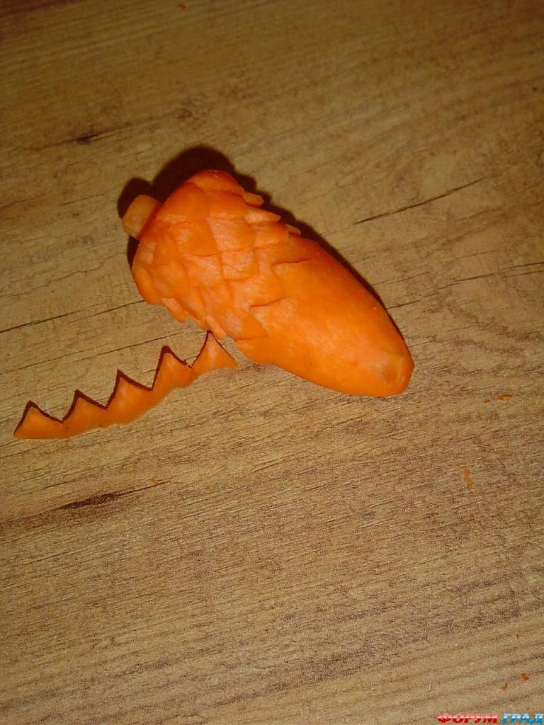 Поделки из моркови