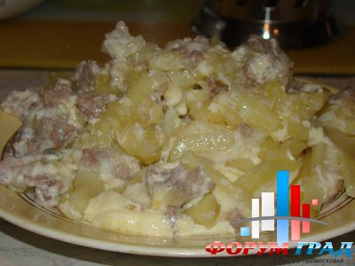 Запеканка из картофеля с мясом