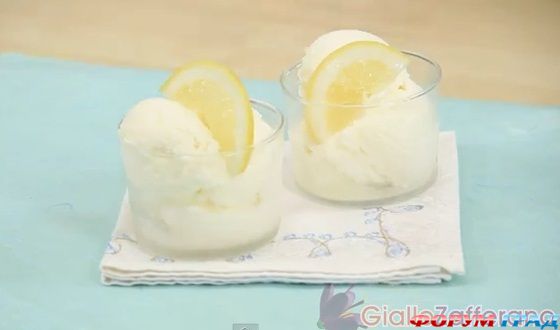 лимонное мороженное