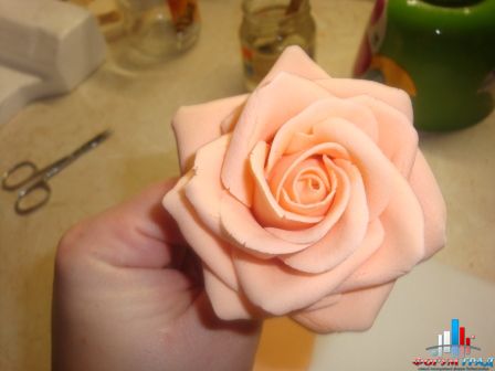 Как сделать розу из мастики пошагово