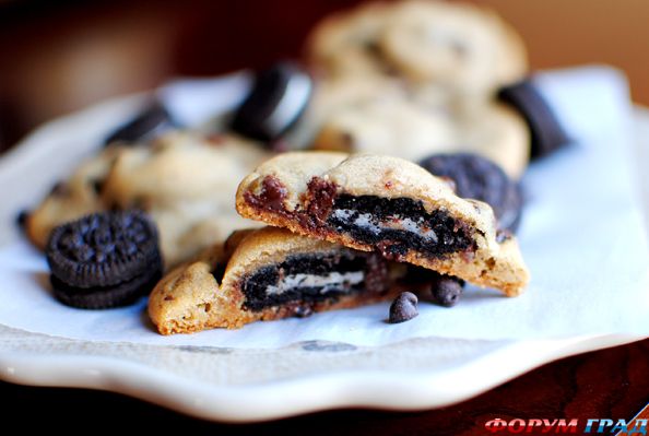 печенье с начинкой