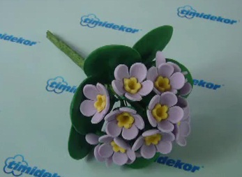 букети фиалок