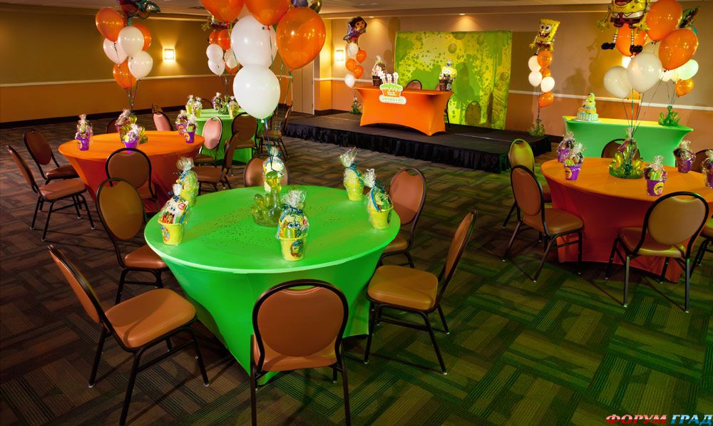 Забавное кафе в отеле Nickelodeon Suites Resort
