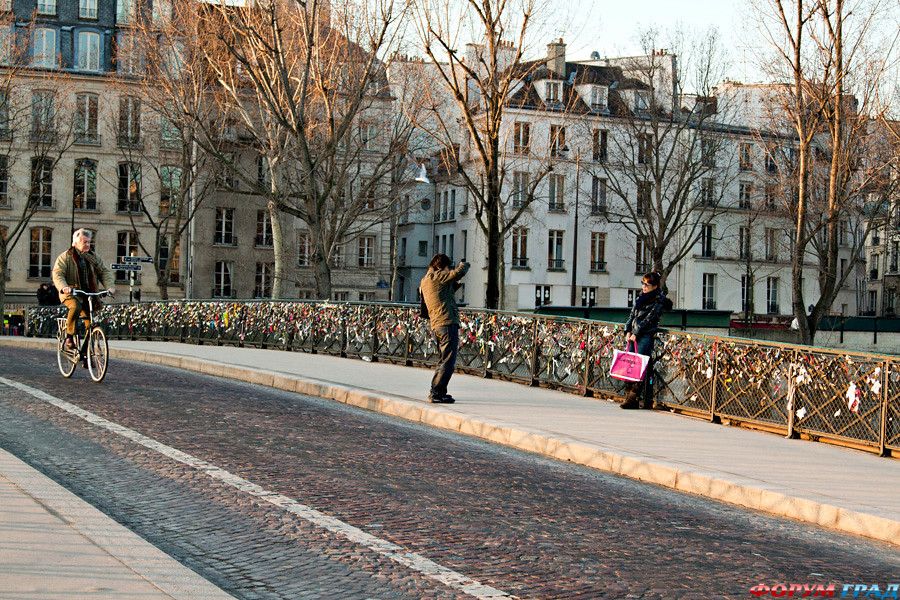 Замки любви во Париже