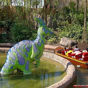 Динозавры в Леголэнде