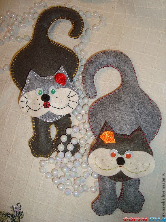 Подвески-котики