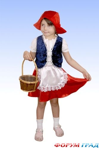 "Красная шапочка " - сказка, известная всем детям.  А образ для девочки весьма даже симпатичный, тем более что очень...