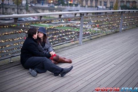 Влюбленные в Париже