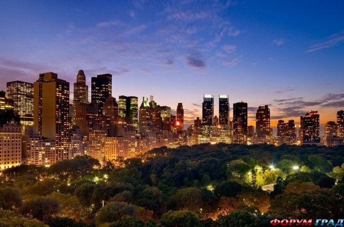new york city at night