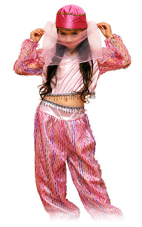 Восточный костюм для девочки 4-х лет. Мастер-класс с пошаговыми фото
