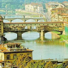  Ponte Vecchio вид сверху