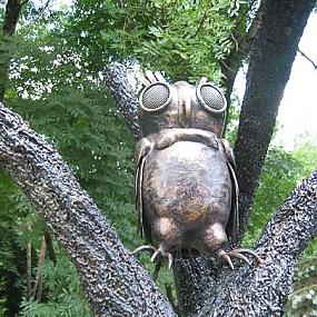 Садовая скульптура сова