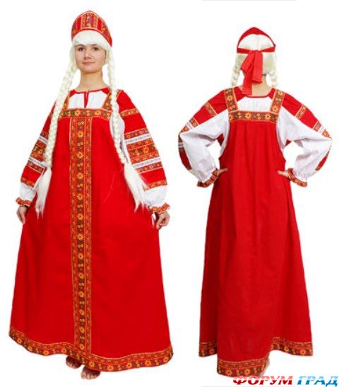 Русский народный танцевальный костюм 8