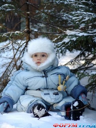 На прогулке в лесу зимой