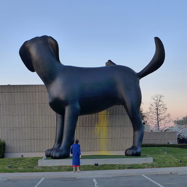 Скульптура Плохая собака