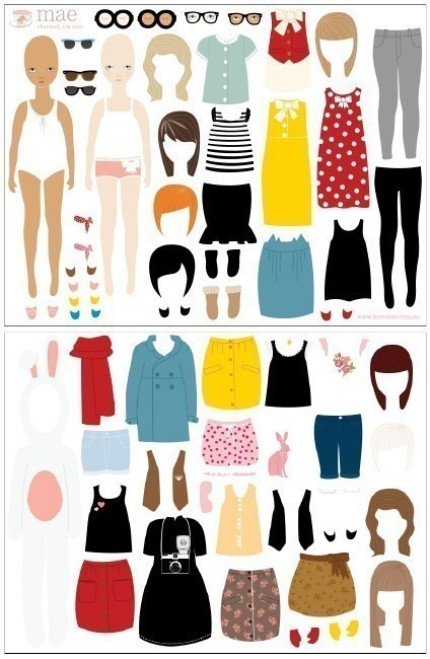 clothes-for-dolls-wall-stickers-3