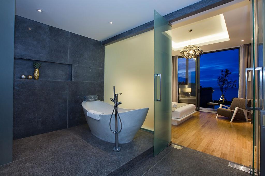 Ванная в отеле Mandalay Beach Villas