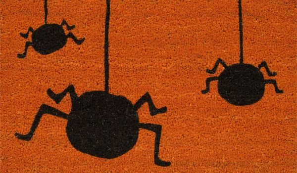 Halloween outdoor spider door mat Halloween outdoor spider door mat