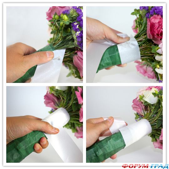 Как сделать букет невесты своими руками