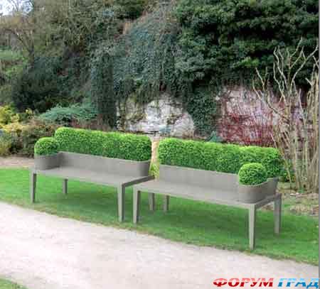 Садовая скамейка