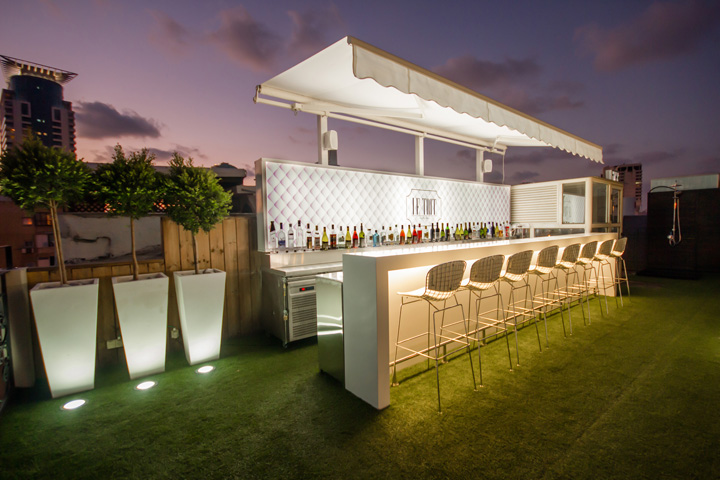 Бар Le Toit lounge bar открыт, Oron Milshtein, Тель-Авив